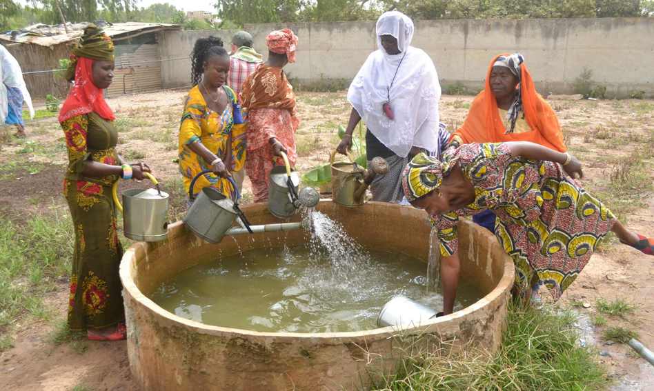 آبار مياه في السنغال