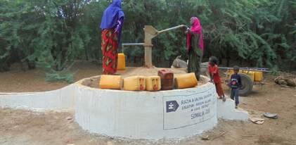 آبار مياه في الصومال