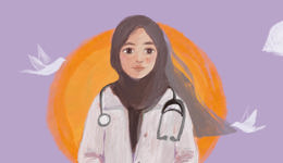 سنا فتاة سابقت الريح وسبقته 