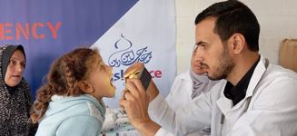 العيادة المتنقلة طوارئ غزة