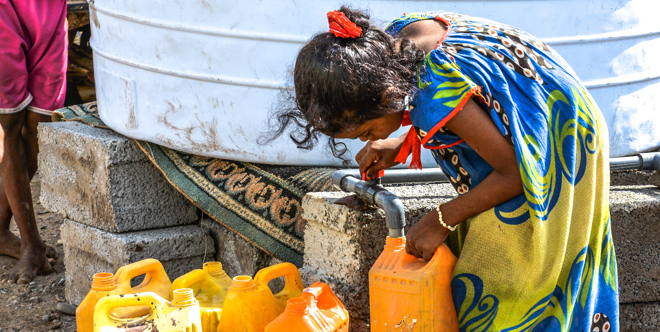 مصادر مياه مستدامة في اليمن