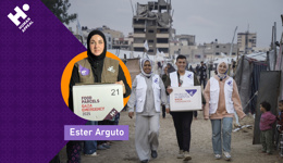 Feed the needy in Gaza with Ester Arguto