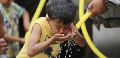 خزانات مياه غزة