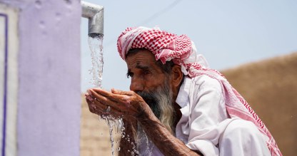 حفر آبار مياه عميقة