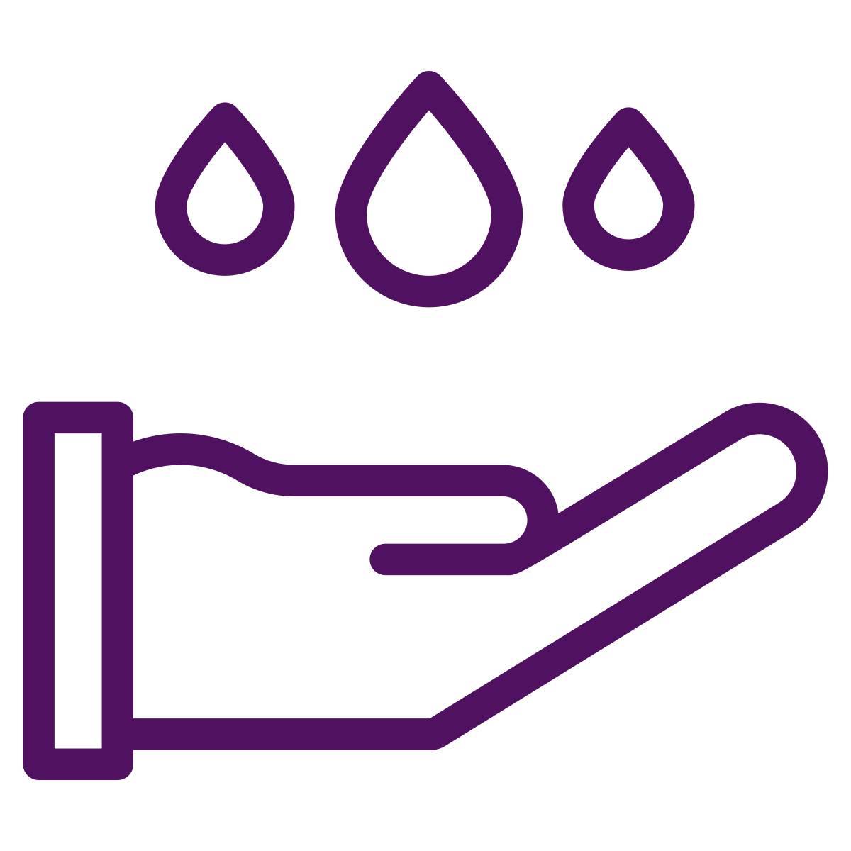 A graphic depicting شخص نطمح إلى توفير مياه الشرب المأمونة لهم تصل إلى لمدة 15 عاماً 