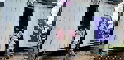 بيوت مؤقتة لأهلنا في غزة