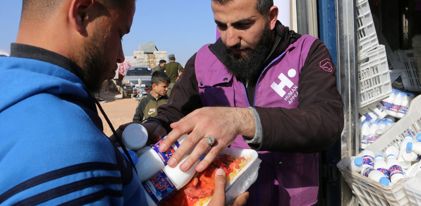 إفطار الصائمين يوم عرفة في غزة