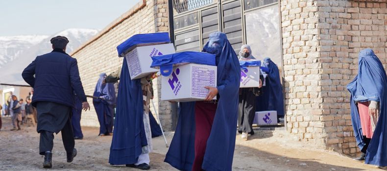 دور هيومان أبيل في دعم النازحين