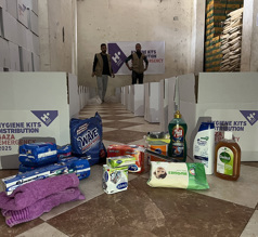 طرد النظافة في غزة