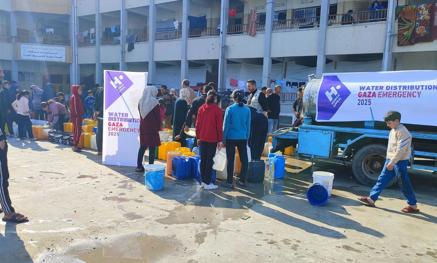 صندوق مياه مدارس غزة