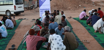 الإفطار الجماعي الكبير في السودان