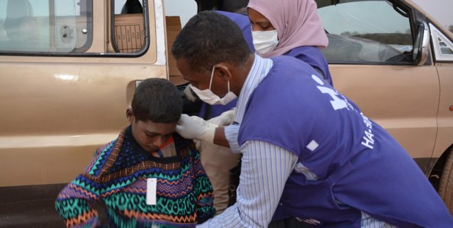 كساء الأسر في السودان