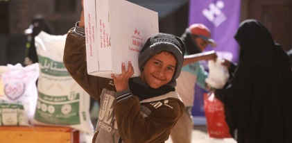 طرود رمضانية لأيتام اليمن