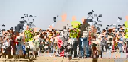 حفلة العيد في غزة