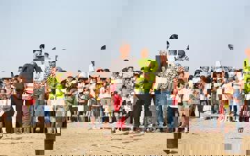 حفلة العيد في غزة