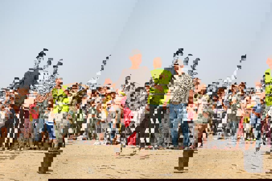 حفلة العيد في غزة
