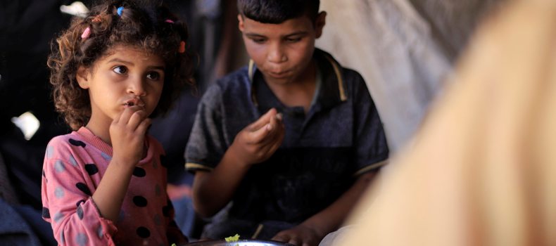 الدعم الغذائي للأسر المحتاجة