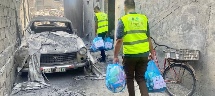 شراكة بين هيومان أبيل والهيئة الملكية الهاشمية لعون المتضررين في غزة