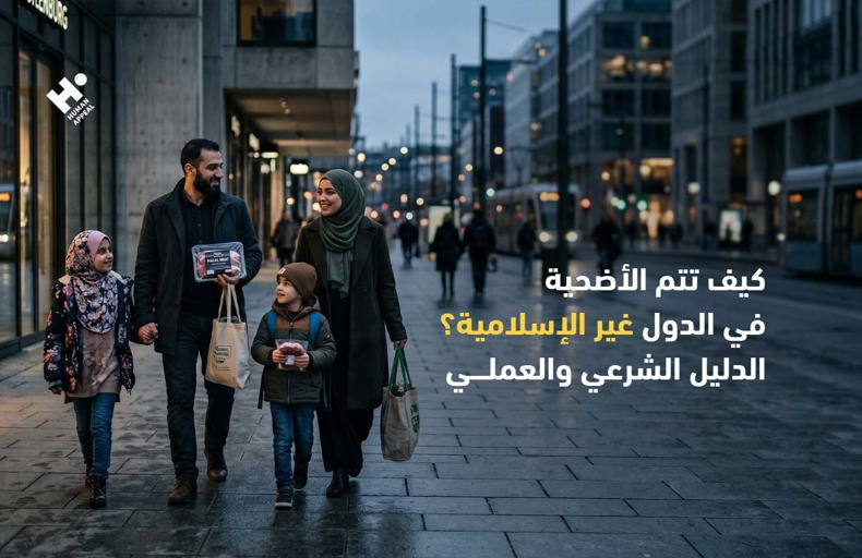 كيف تتم الأضحية في الدول غير الإسلامية