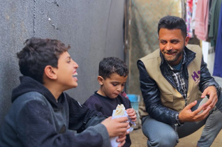 ساندويتش فلافل في غزة