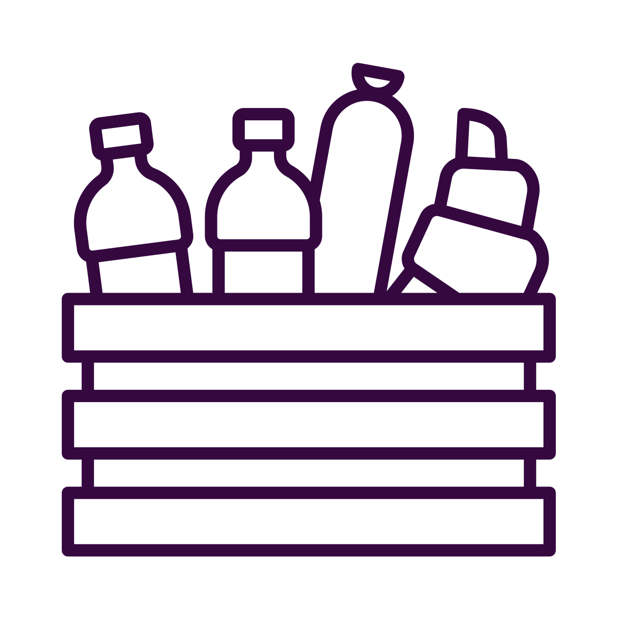 A graphic depicting  حقيبة شتاء وطرود طعام وزعت لتكفي الأسر الأكثر حاجة لمدة شهر