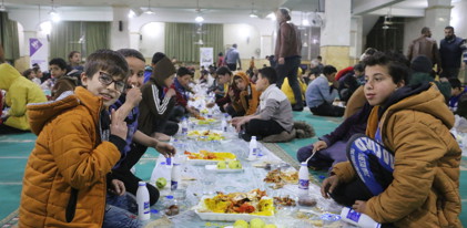 الإفطار الجماعي الكبير لأيتام سوريا