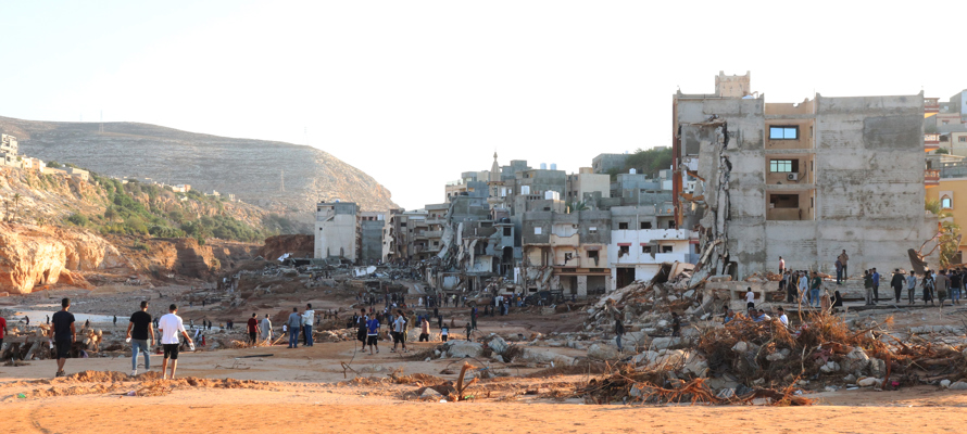 هيومان أبيل ترسل مساعداتٍ إغاثية إلى ليبيا لمواجهة تبعات الفيضانات المدمرة