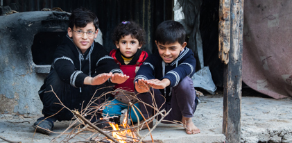 دفء وكرامة لأهلنا في غزة