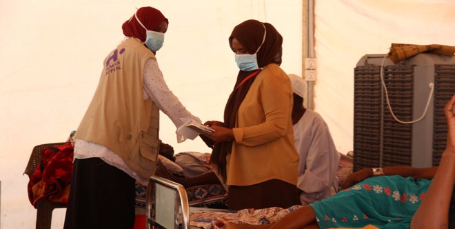 العيادة المتنقلة في السودان
