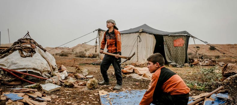 أنواع الصعوبات التي يواجهها سكان الخيام