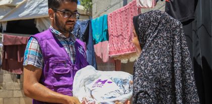 وجبات إفطار صائم في الضفة الغربية