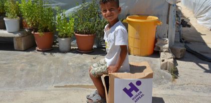 طرود رمضانية لأيتام سوريا