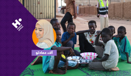 وجبات ساخنة وطرود غذائية لأهلنا في السودان مع آلاء حمادتو