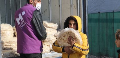 خبز رمضان لعائلات سوريا