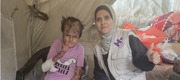 جسدها منهك من سوء التغذية. الجروح تغطي ظهرها وأطرافها. ومضاعفات المرض بدأت تطال بصرها وقلبها وكليتيها.
