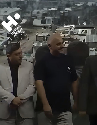 هيومان أبيل تقدم مبلغا لحملة الوفاء لإدلب