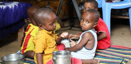 تغذية أطفال الصومال