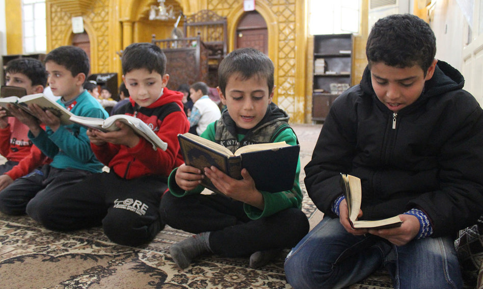 توزيع المصاحف في سوريا