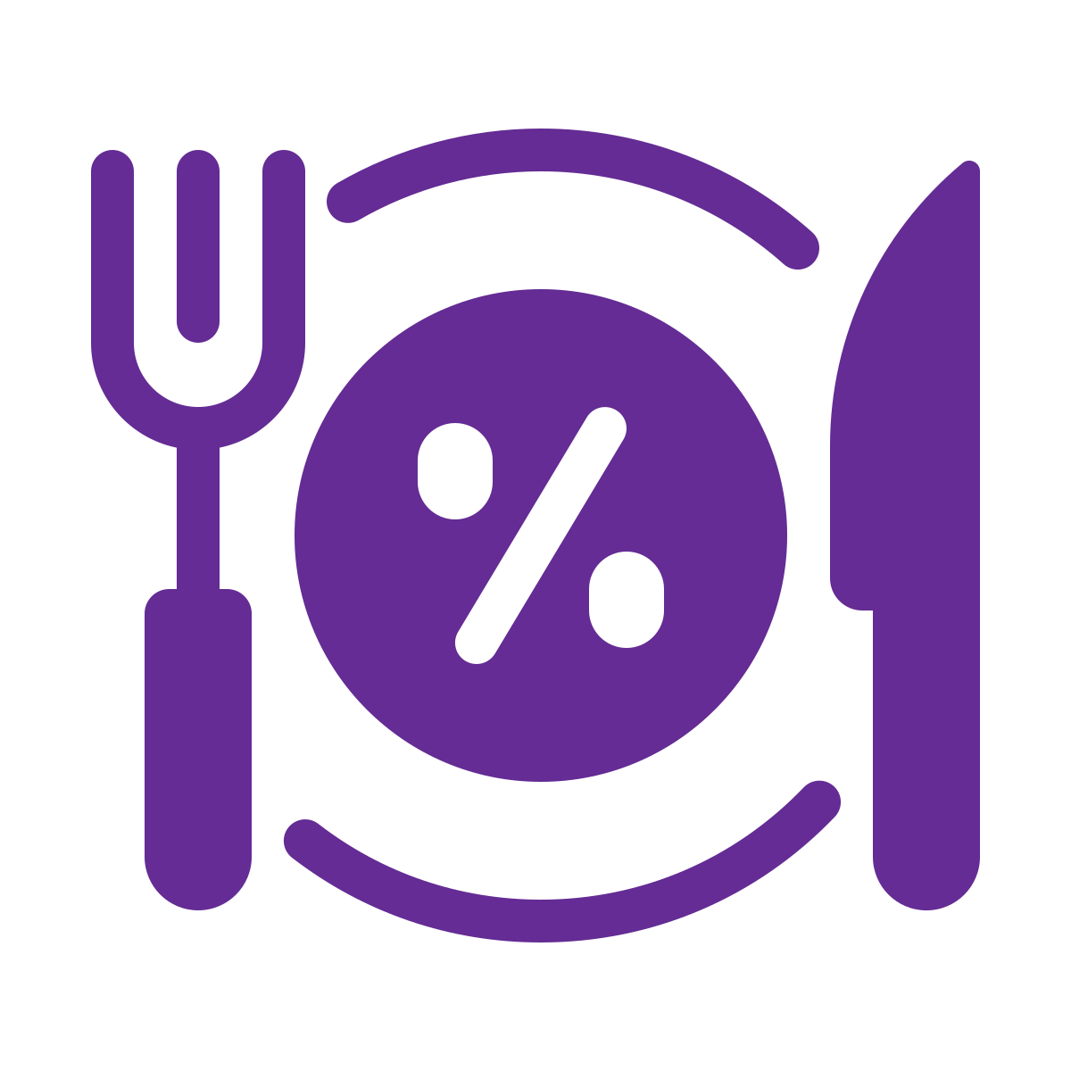 A graphic depicting مليون حصة غذائية 